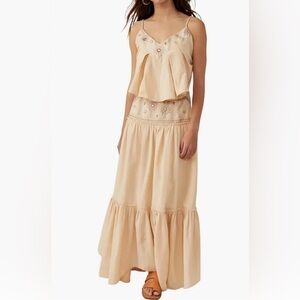 Free People Crystal Cove Two-Piece Dress - Size M - NWT